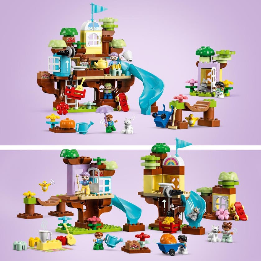 LEGO DUPLO 10993, 3i1 Trehytte