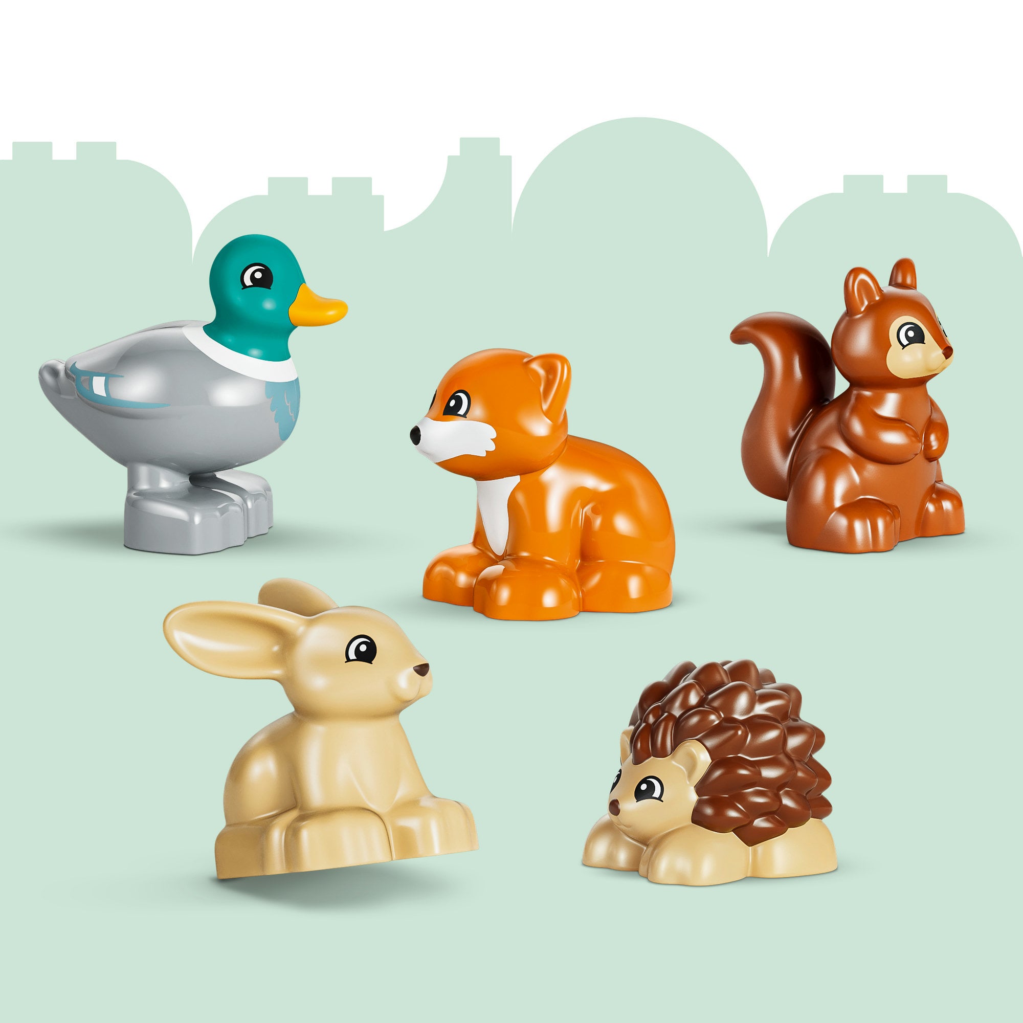 LEGO® DUPLO® Spennende skog med ville dyr 10480