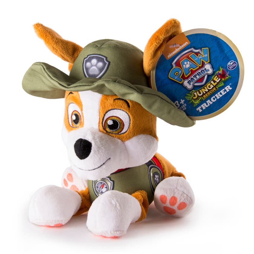 Paw Patrol Gund plysj 15 cm Tracker
