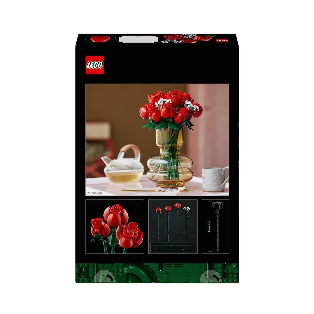 LEGO Botanicals 10328, Bukett med roser