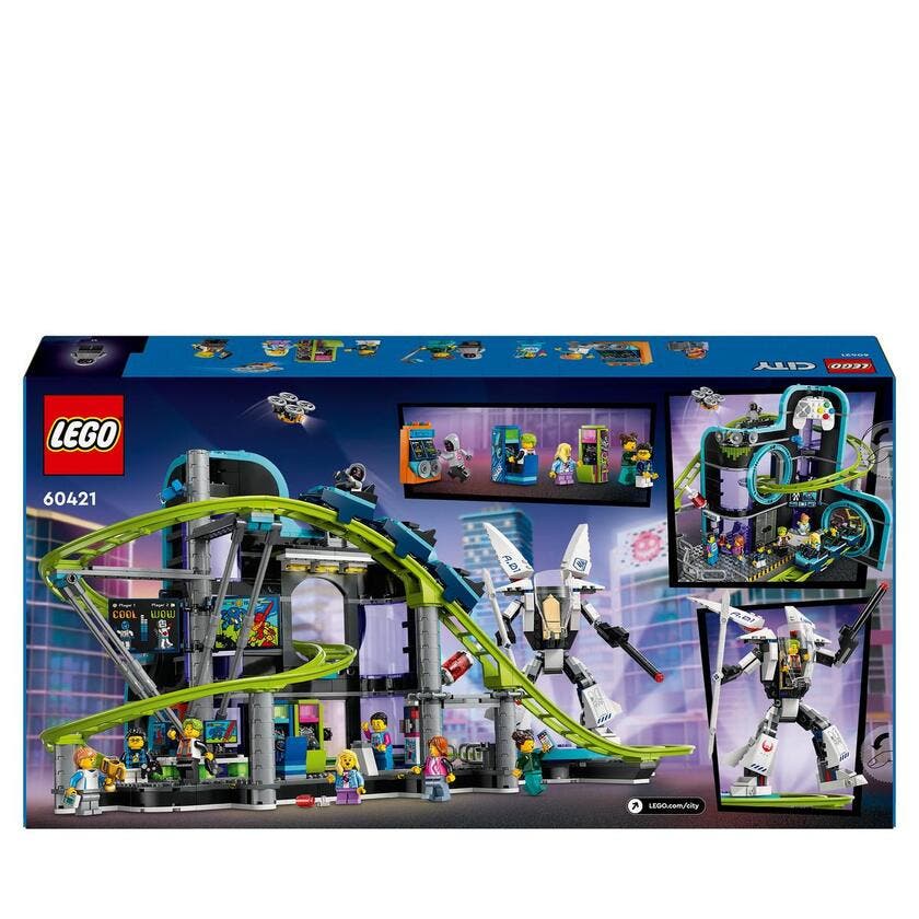 LEGO City 60421, Robot World berg-og dalbanepark