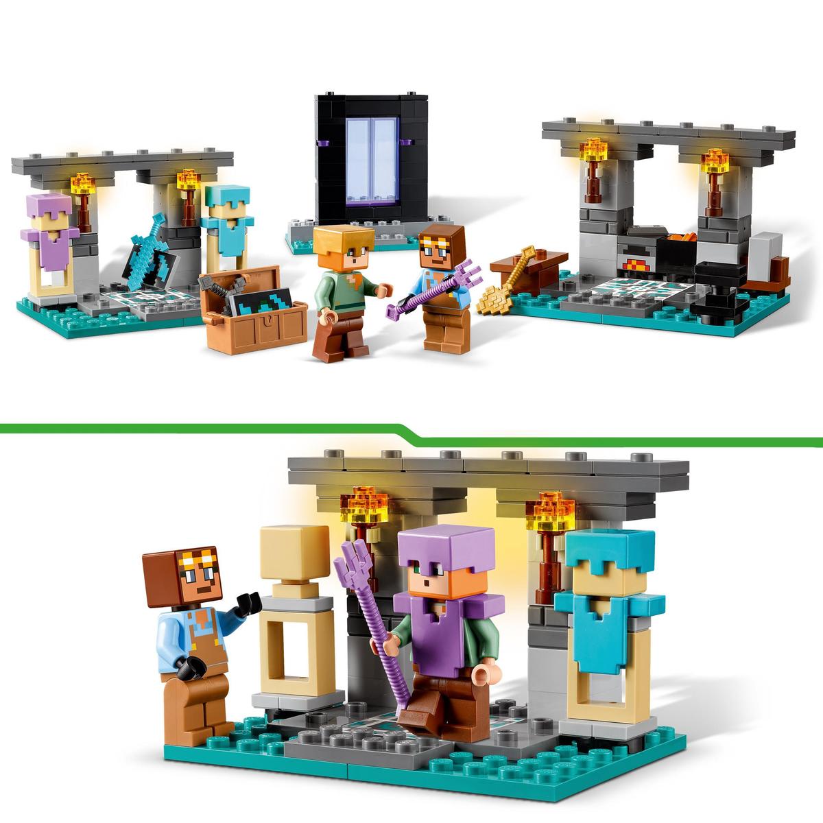 LEGO Minecraft 21252, Våpenlageret