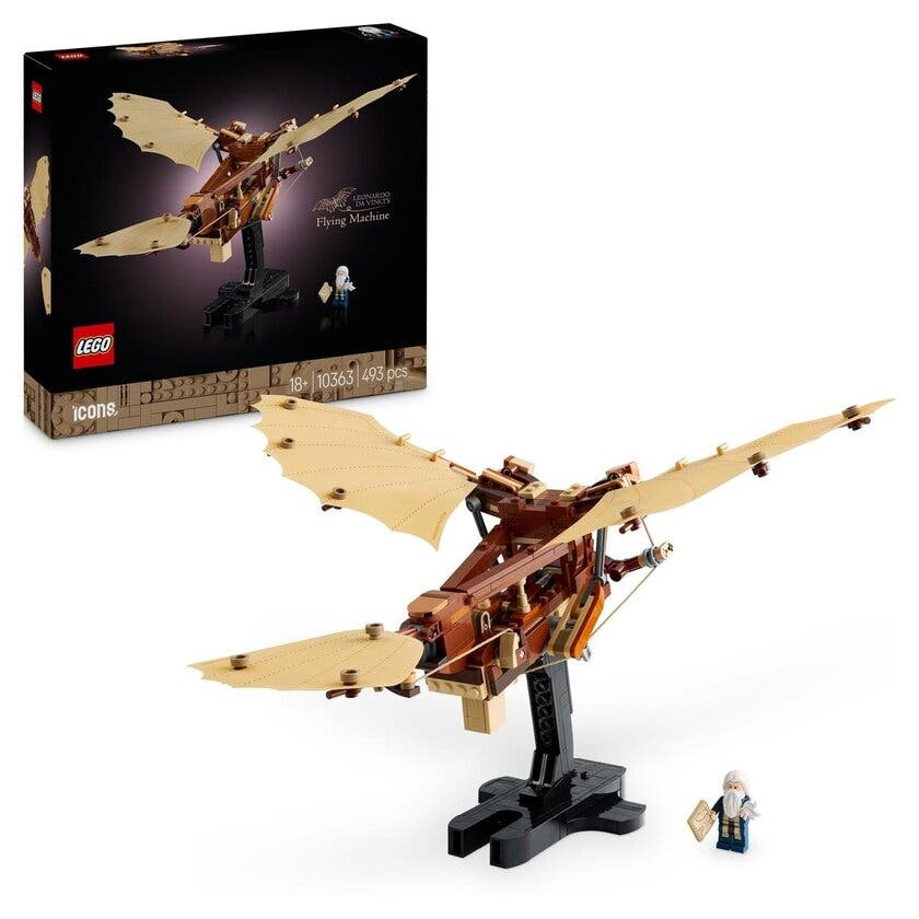 LEGO Icons 10363, Leonardo da Vincis flygemaskin