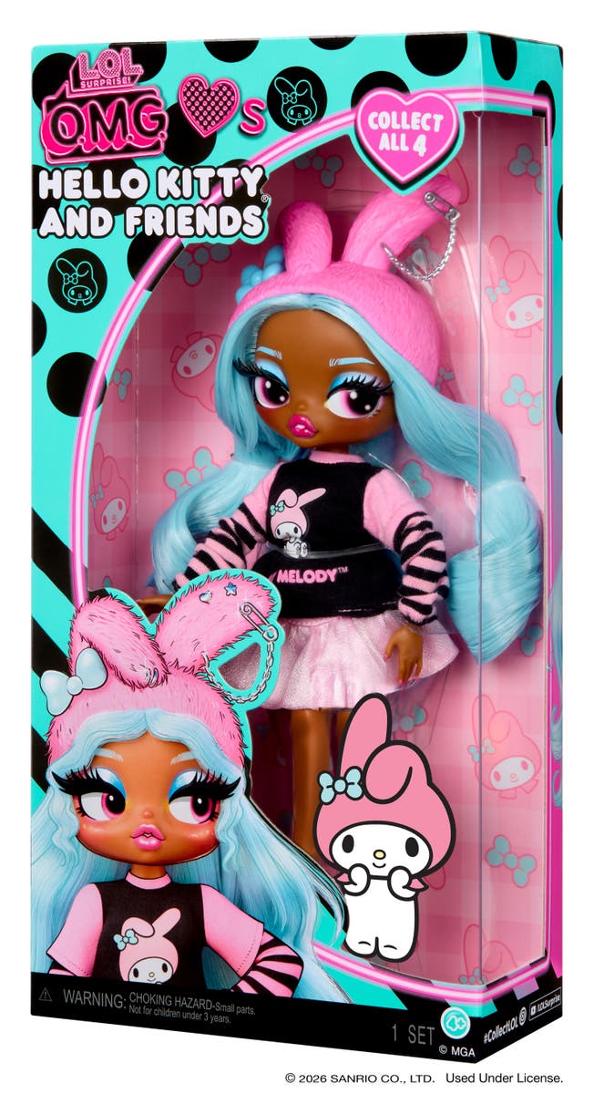 L.O.L. Surprise! O.M.G. Loves Hello Kitty modedukke