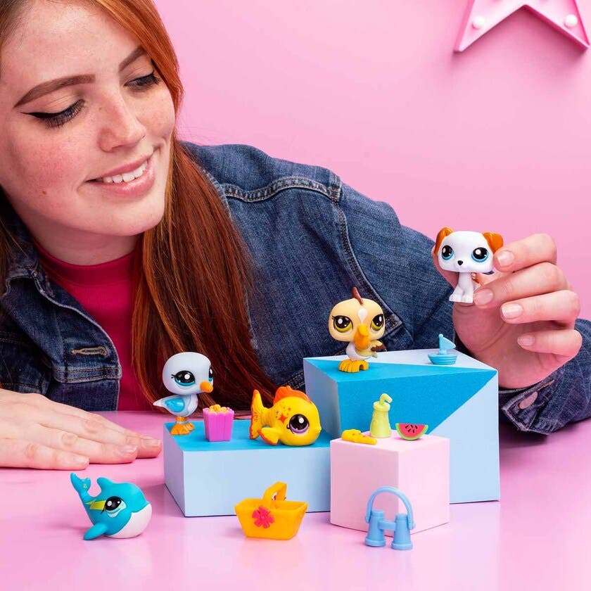 Littlest Petshop, Beach Besties Samlerpakke 5 stk