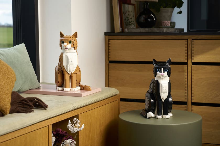 LEGO® Ideas Oransje katt, byggbar dyrefigur 21376