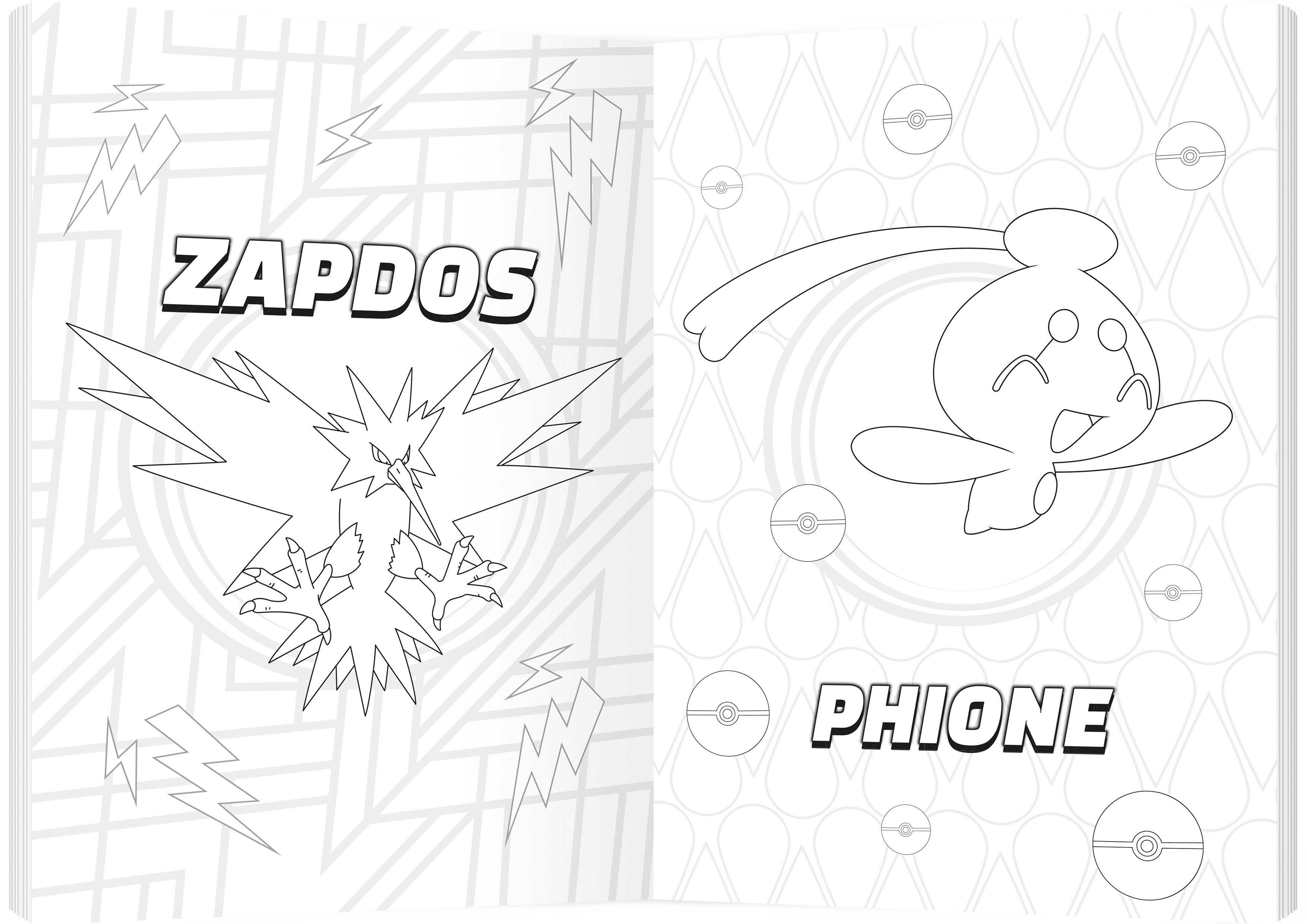 Pokemon-malebok 24 sider