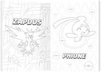Pokemon-malebok 24 sider