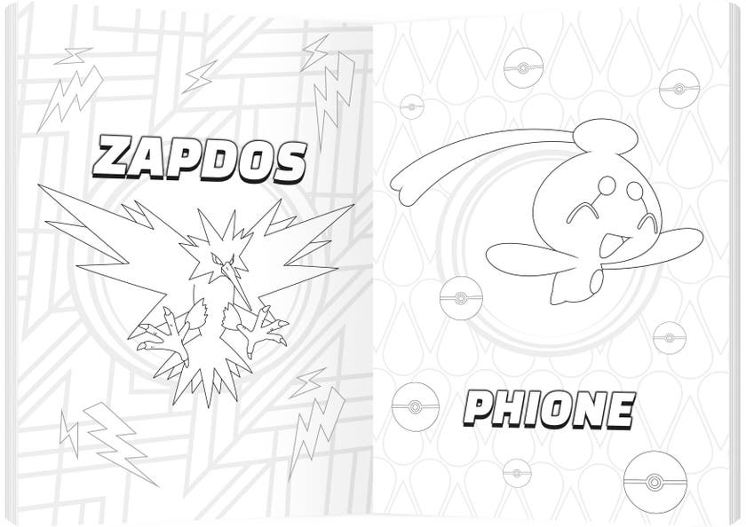 Pokemon-malebok 24 sider