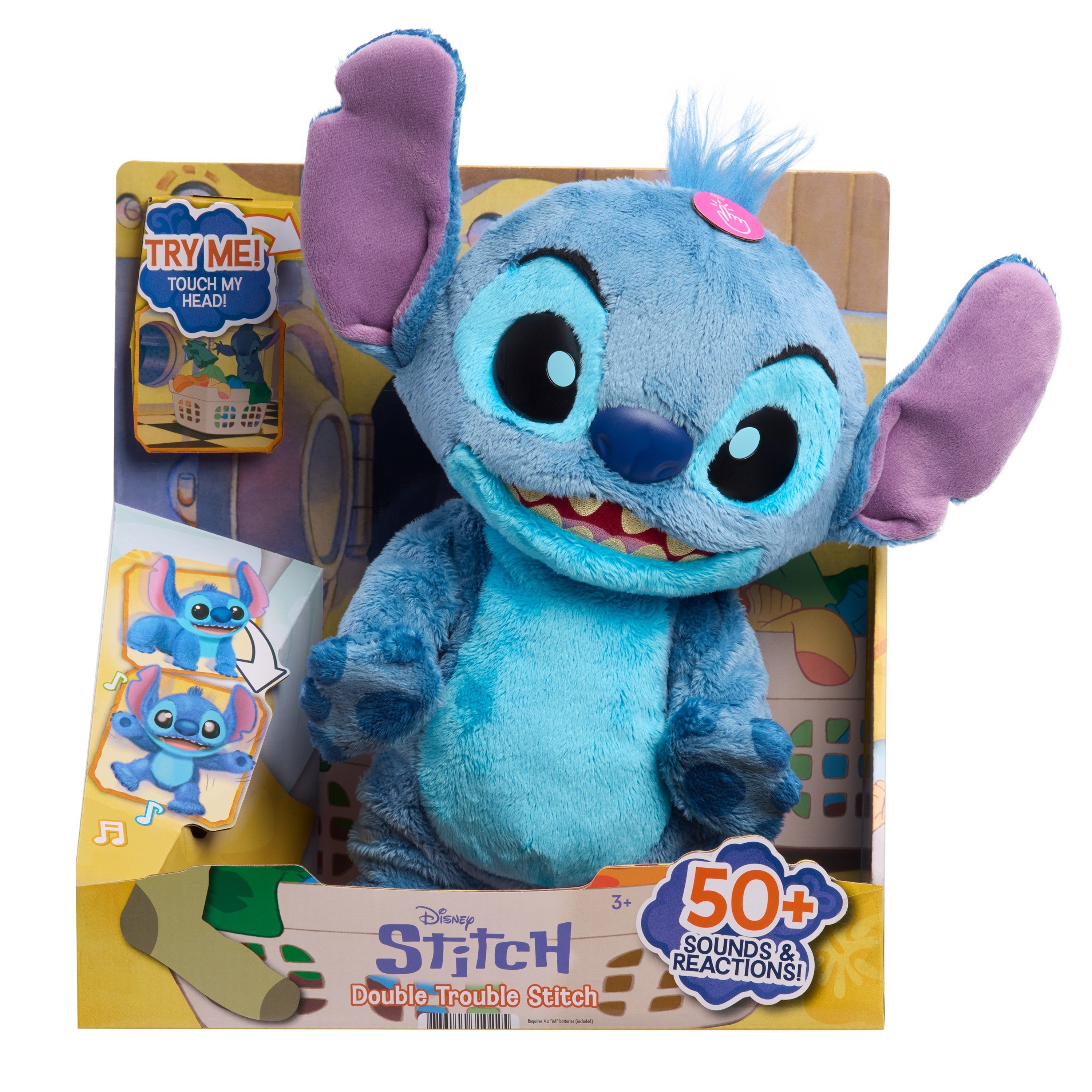 Disney Stitch Double Trouble - Interaktiv Kosedyr