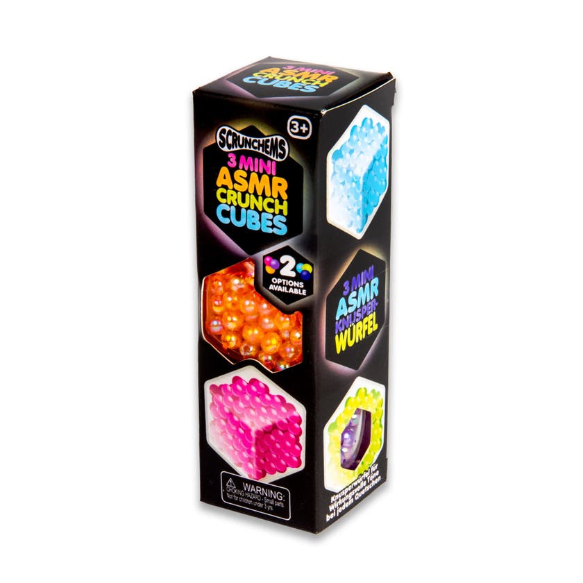 SCRUNCHEMS ASMR Mini Crunch Cubes 3-pack