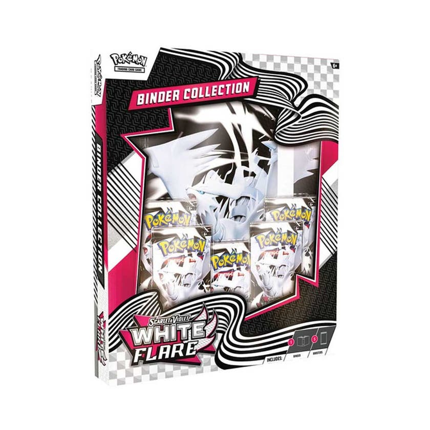 Pokemon Binder Collection Scarlet & Violet, White Flare