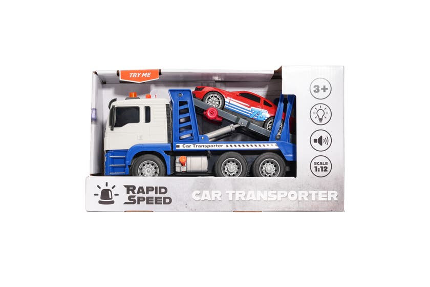 Rapid Speed, Biltransport med bil lys og lyd 35 cm