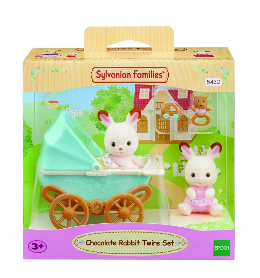 Sylvanian Families - Sjokoladekanintvillingenes sett