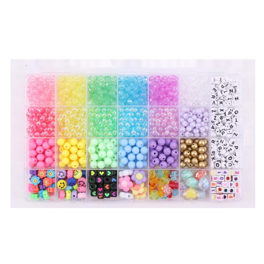 Perlekit blomster
