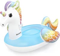 Bestway, 61" x 47"/1,55 m x 1,19 m Fantasy Unicorn Ride-On