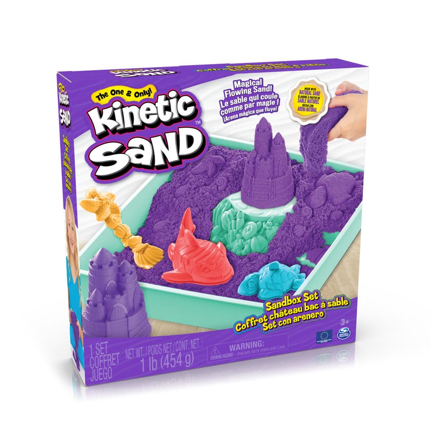 Kinetic Sand, Sandkassesett – lilla