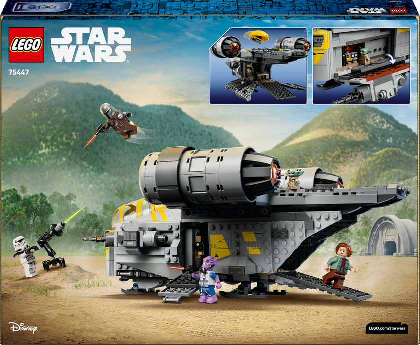 LEGO® Star Wars™ The Razor Crest™, romskipleke 75447