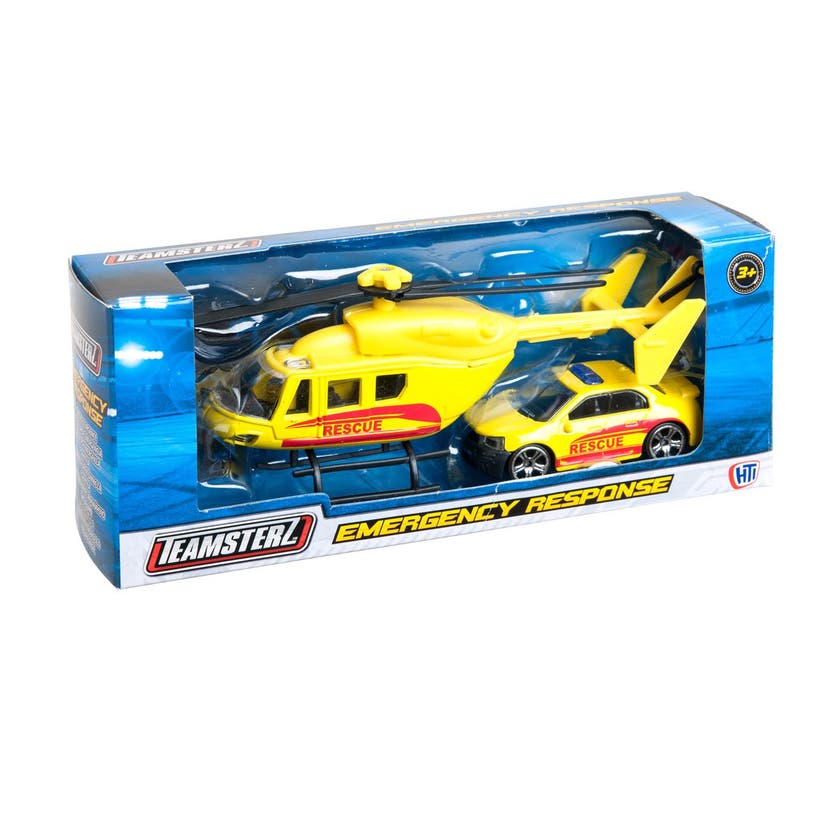 Teamsterz, Utrykningshelikopter og kjøretøy