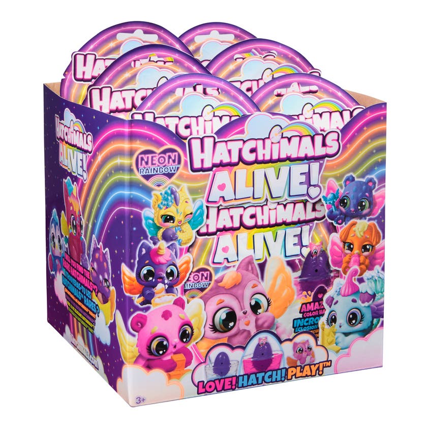 Hatchimals Alive Neon Rainbow 1-pakning