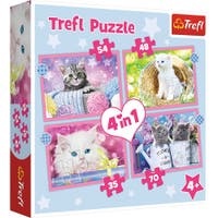 Trefl dyrepuslespill 70 brikker