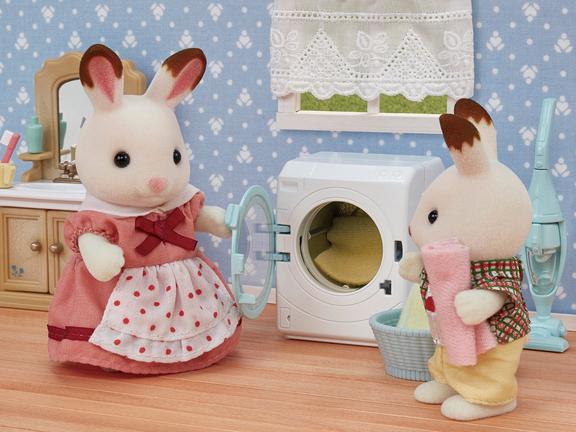 Sylvanian Families - Vaskemaskin & støvsuger