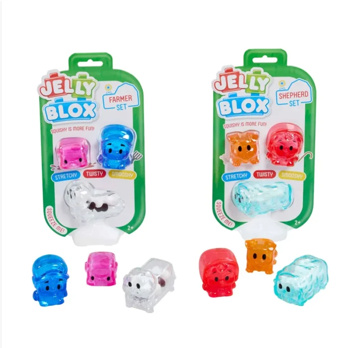 Jelly Blox Figurer 3-pakk