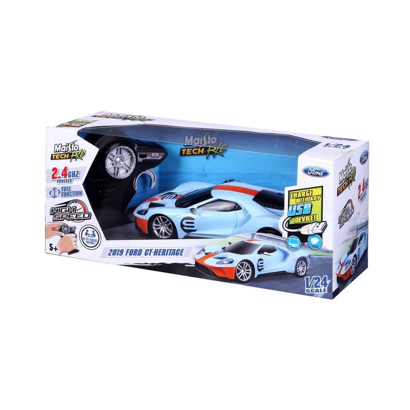 1:24 Premium Rc Ford Gt Heritage 2.4Ghz