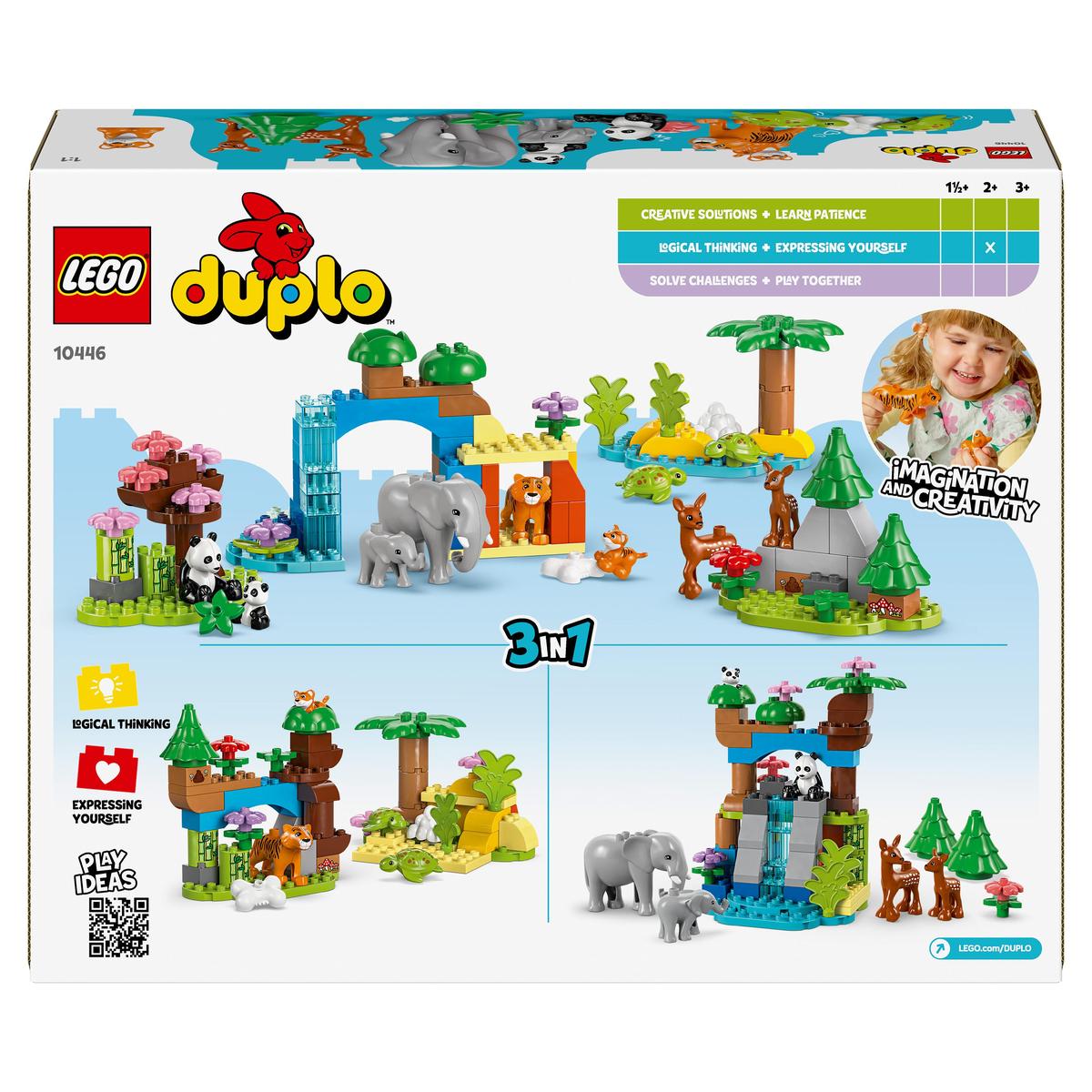 LEGO DUPLO Town 10446, 3-i-1 Ville dyrefamilier