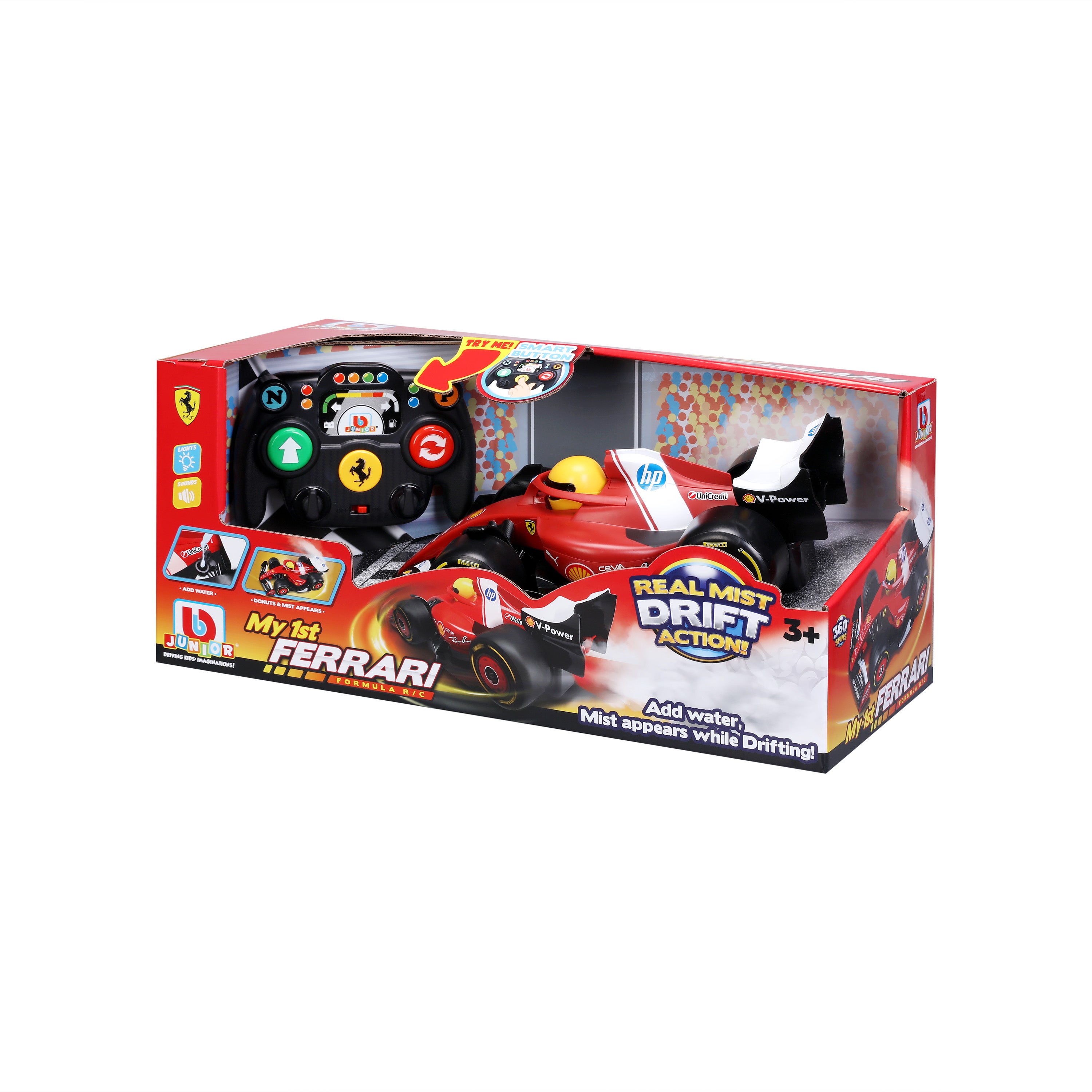 BB Junior Ferrari F1 Radiostyrt Lekebil