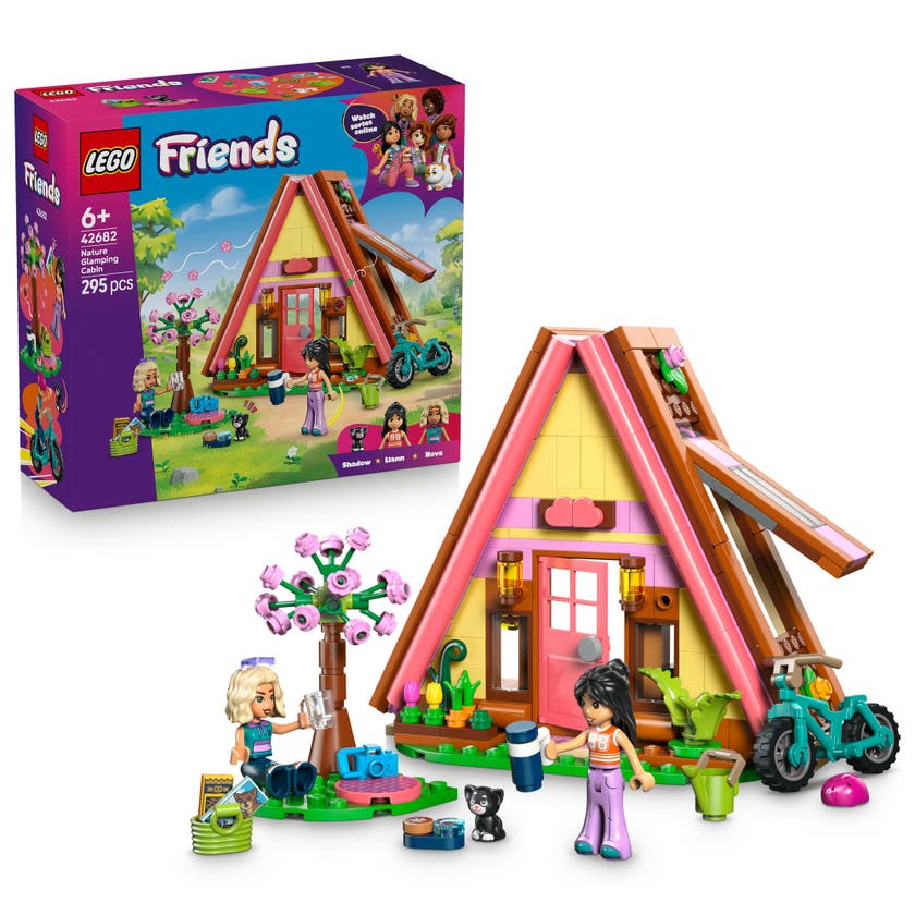 LEGO® Friends Glamping-hyttetur, byggeleke 42682