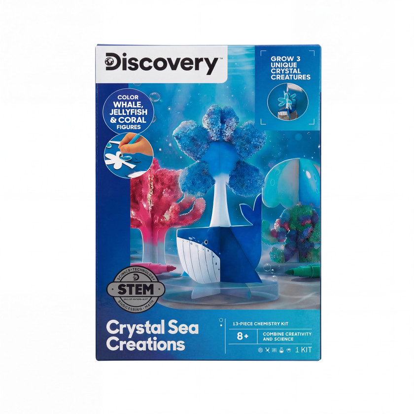 Discovery Crystal Grow Kit Havets Skapninger