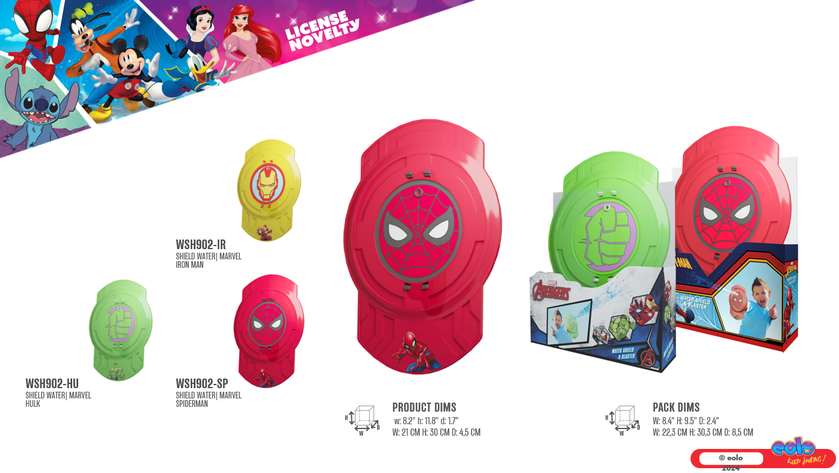 Marvel Vannpistol Skjold, Iron Man