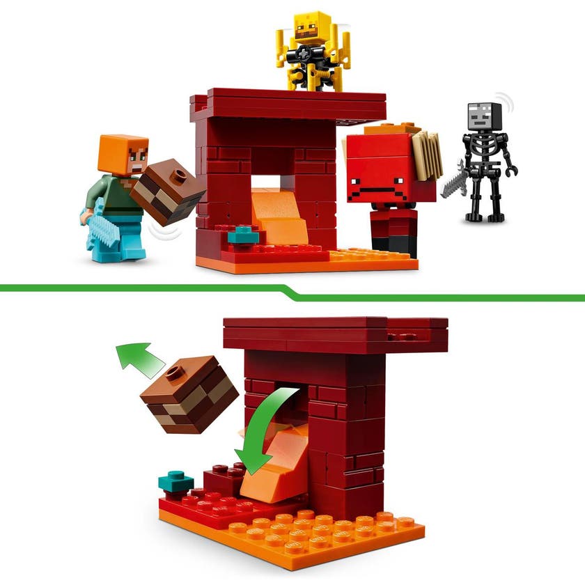 LEGO Minecraft 21266, Lavaslaget i Nether