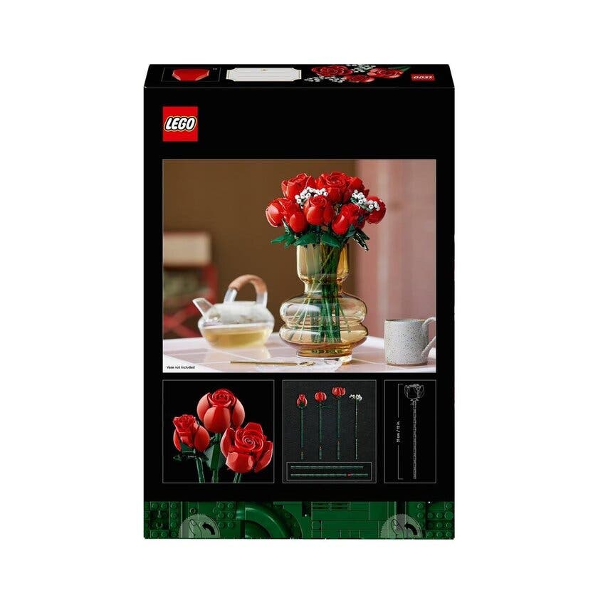LEGO Botanicals 10328, Bukett med roser