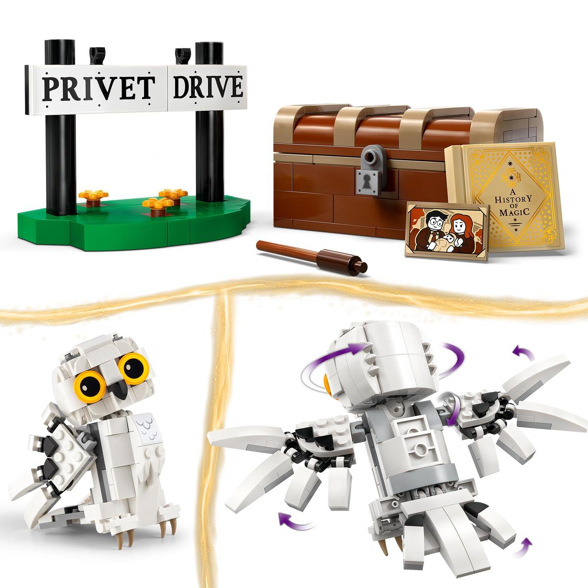 LEGO 76425, Hedwig på Privet Drive 4
