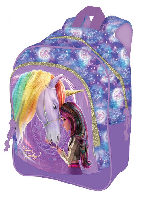 Unicorn Academy, Ryggsekk 35 X 26 X 18 cm