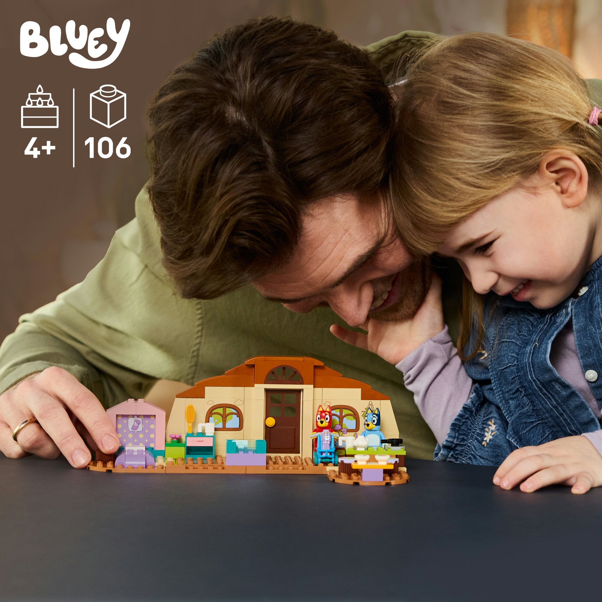 LEGO® Bluey Skolen til Rusty og Bluey. Byggeleke 11221