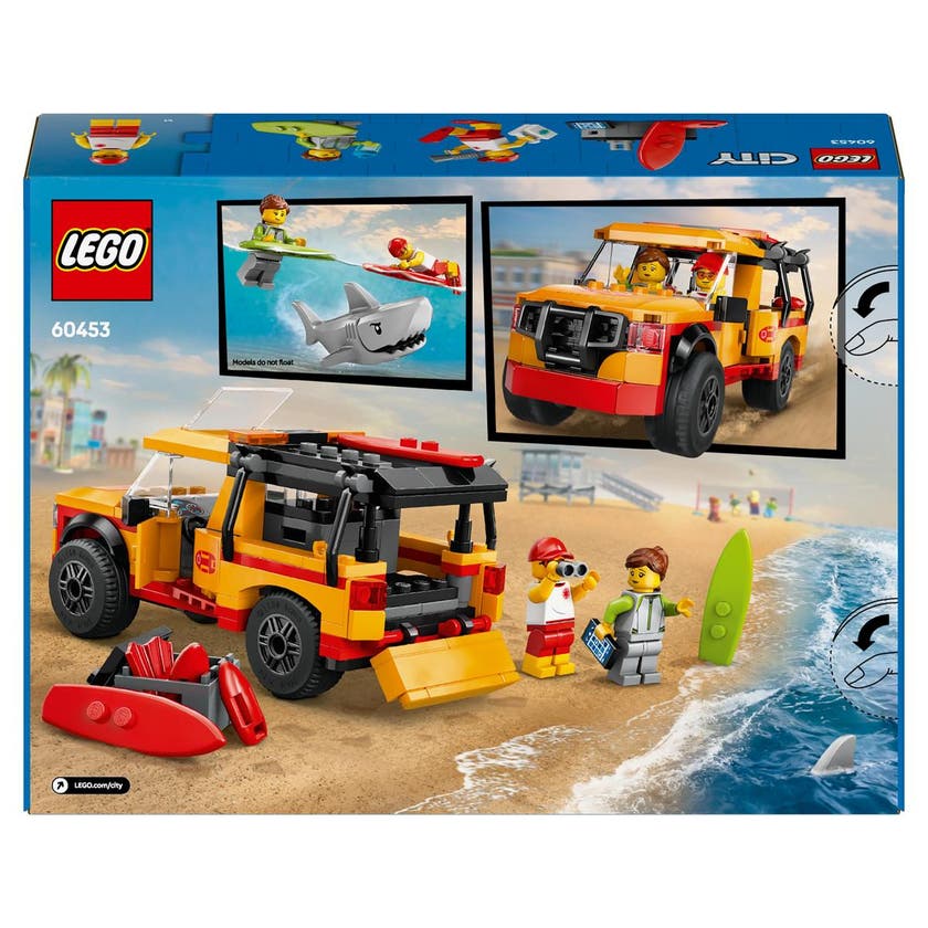 LEGO City Great Vehicles 60453, Strandredning med livredderbil