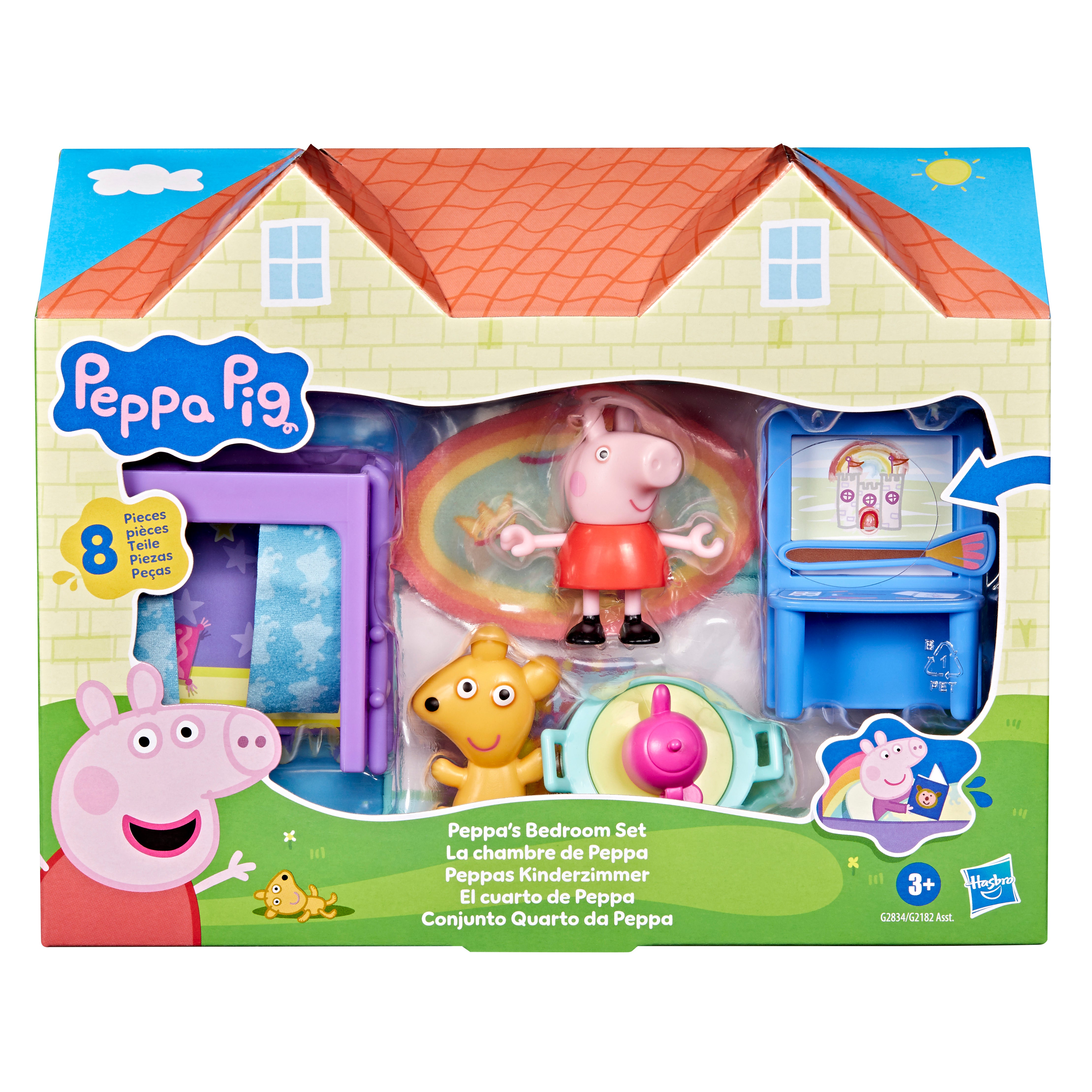 Peppa Gris Soveromsett 7,6 cm