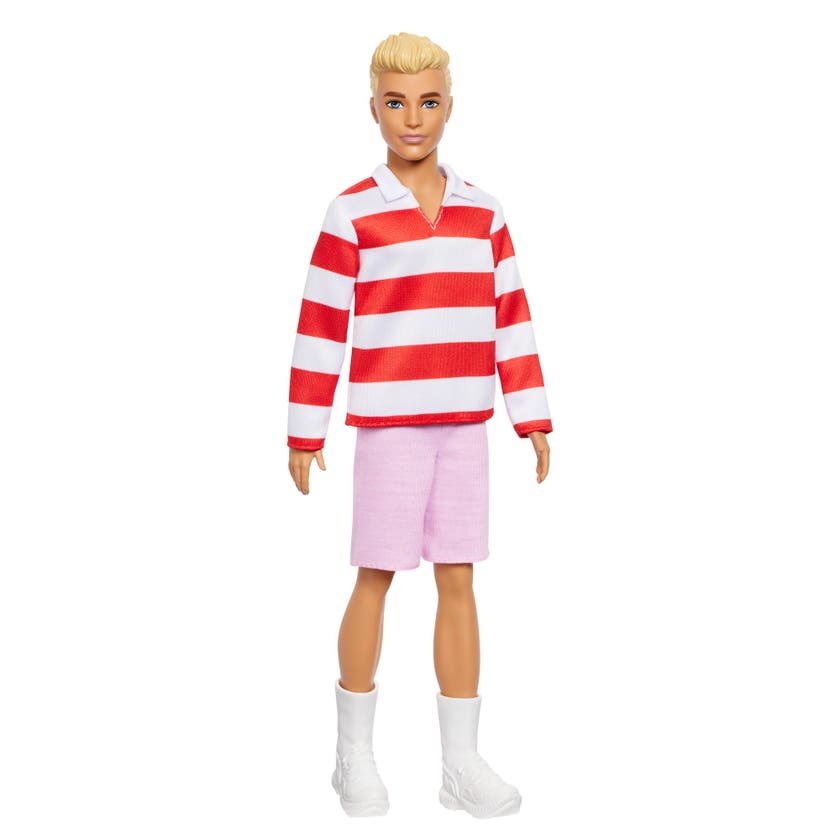Barbie Ken Fashionista - Red and White Stripe
