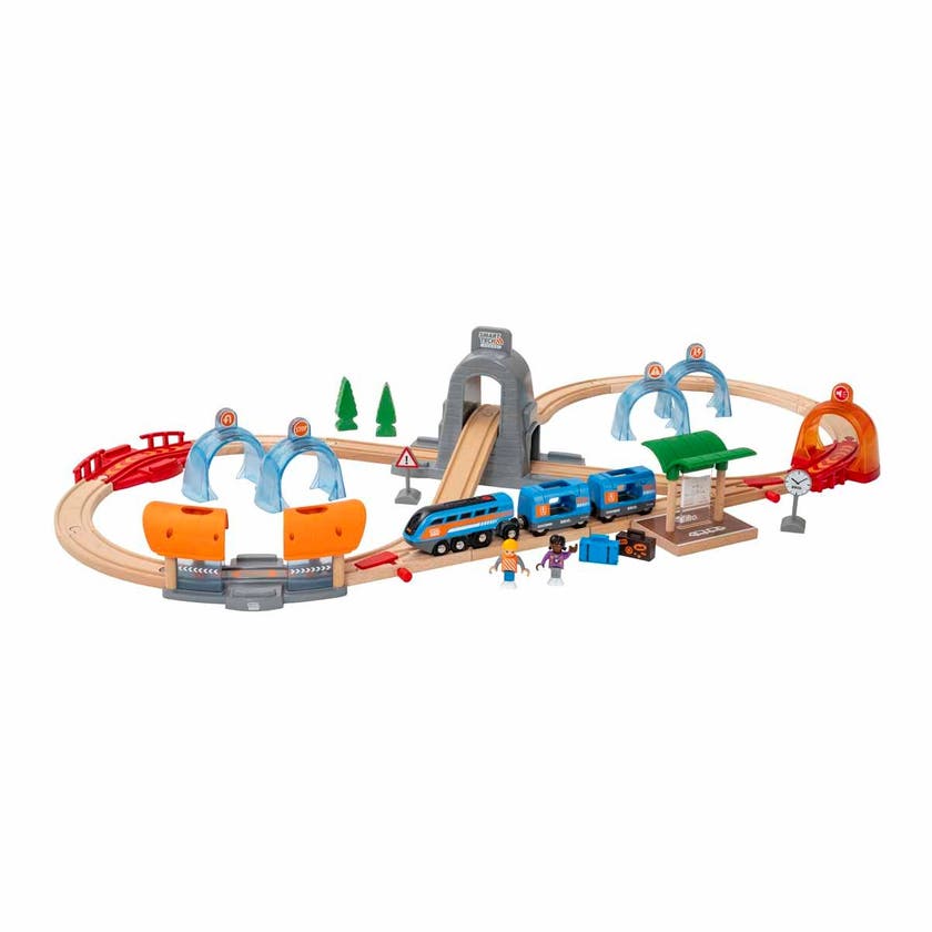 BRIO, Action Tunnel Reise Sett (Smart Tech Lyd)