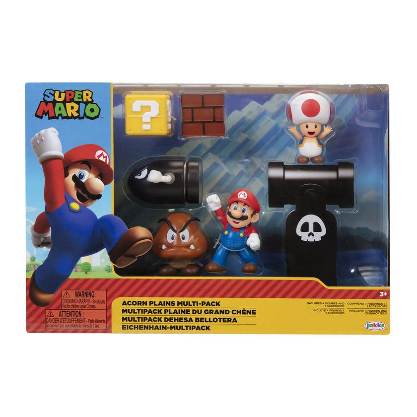 Super Mario - Diorama Set Acorn Plains (New)