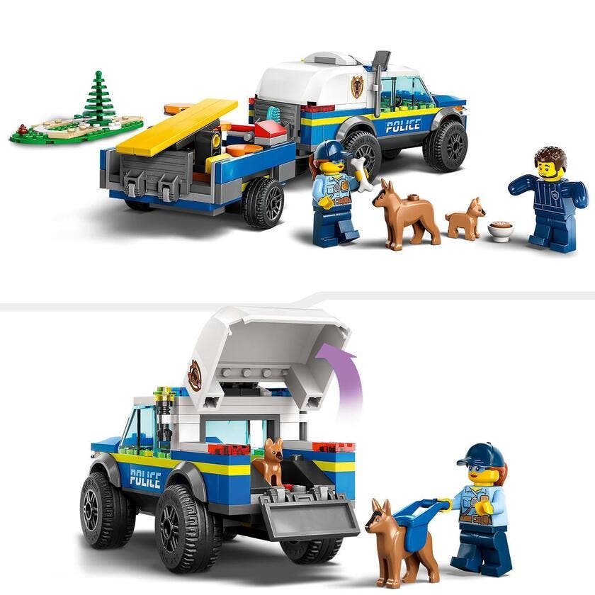LEGO City 60369, Politiets mobile hundetrening