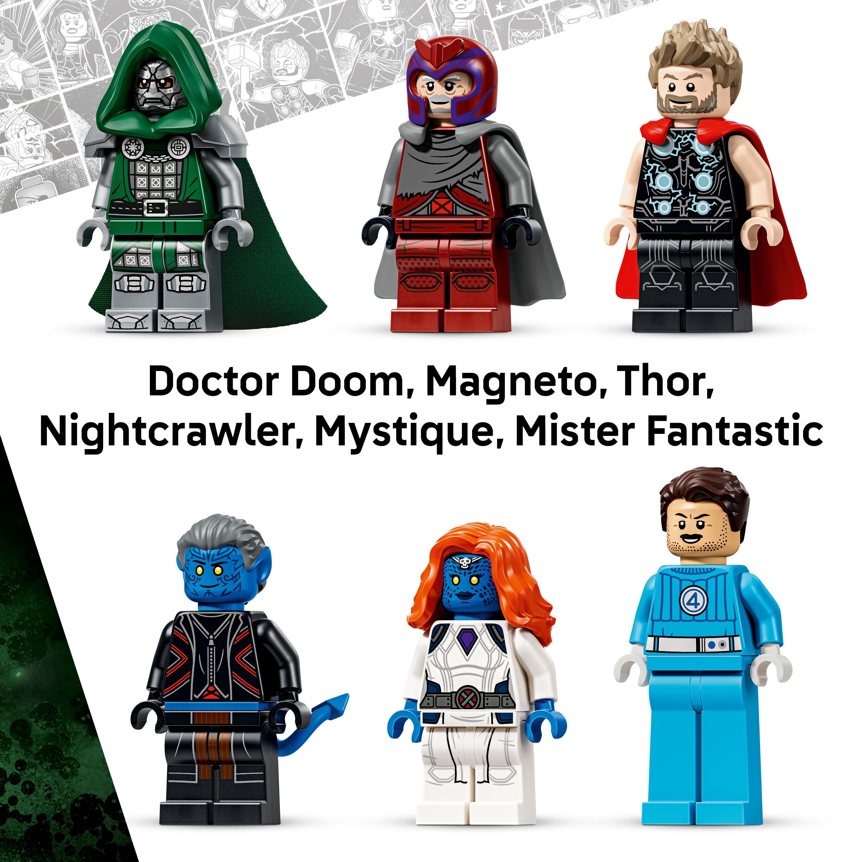 LEGO® Marvel Episk kamp: Avengers: Doomsday 76348
