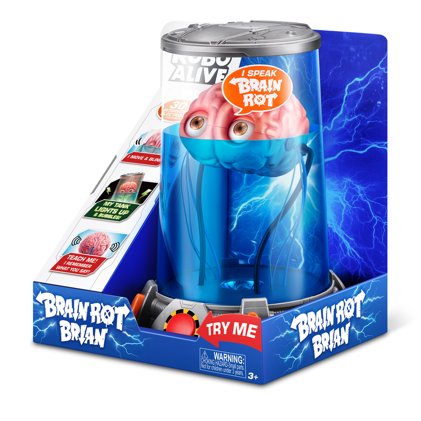 Robo Alive Brain Rot Brian – Talende robothjerne
