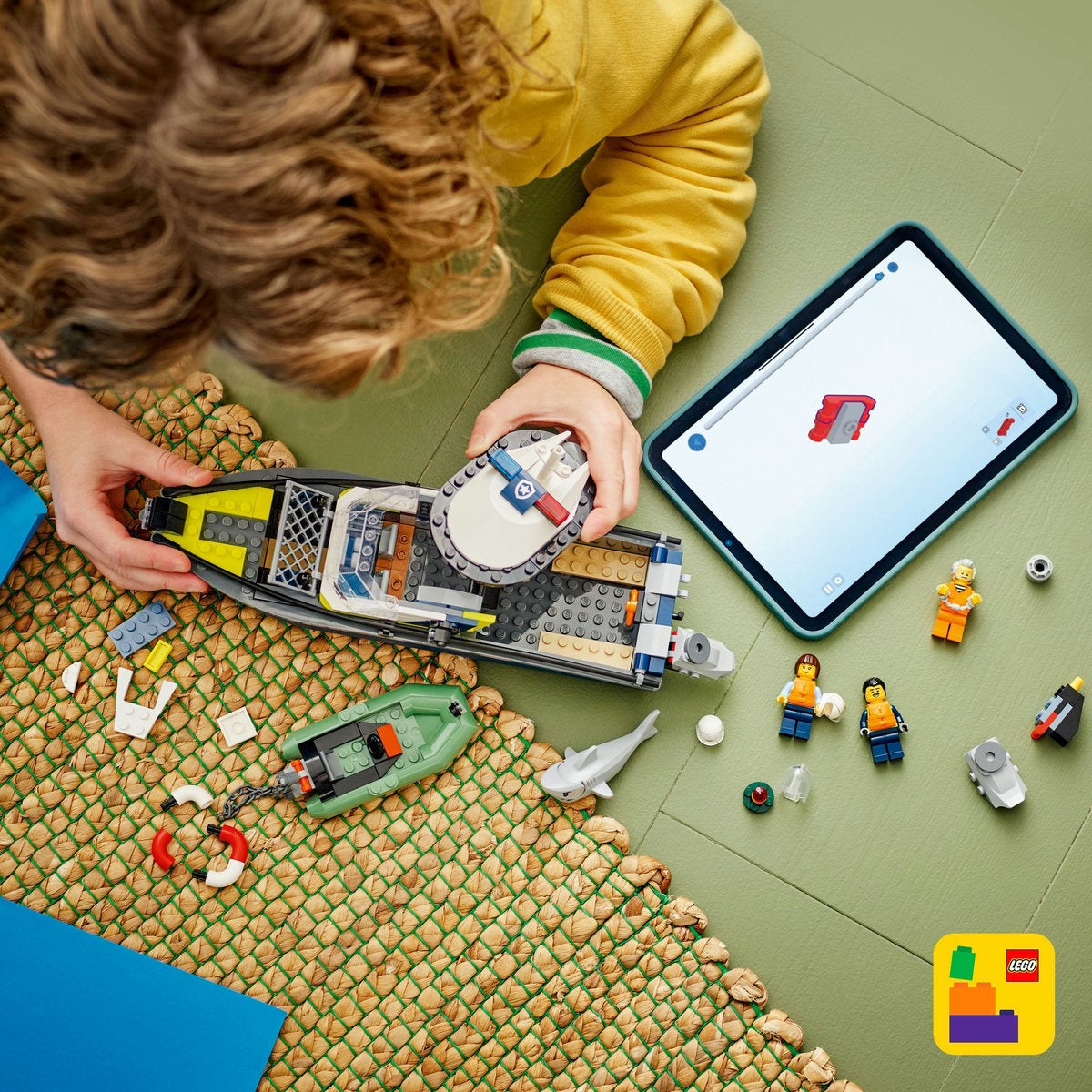 LEGO City 60456, Politiets båtejakt