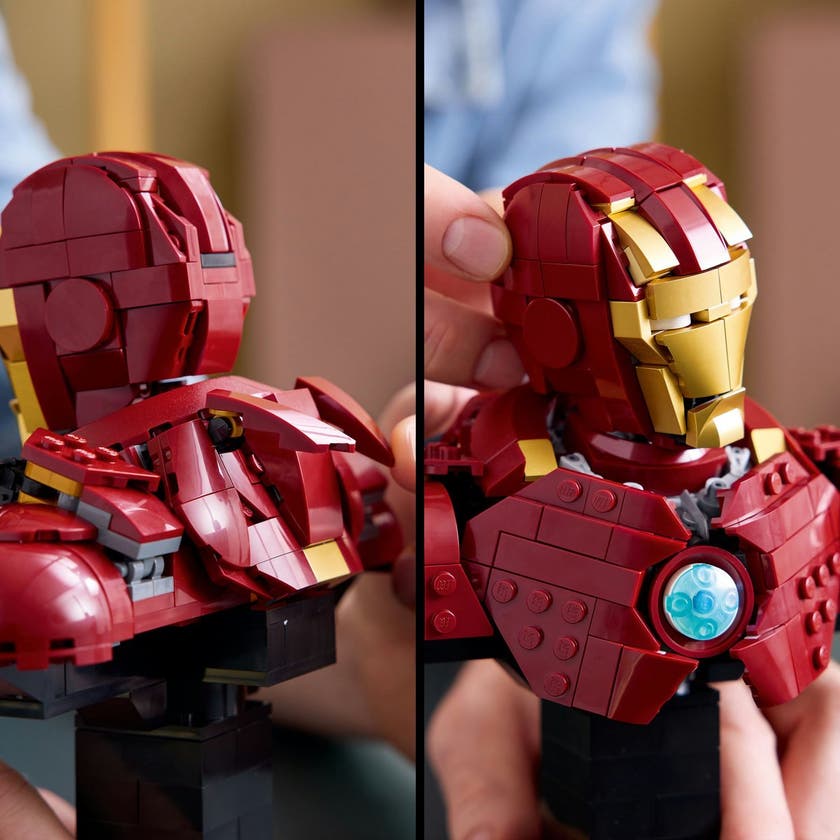 LEGO Super Heroes 76327, Iron Man MK4 – byste