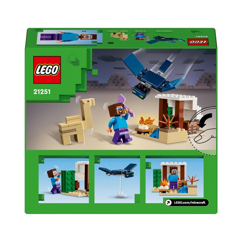 LEGO Minecraft 21251, Steves ørkenekspedisjon