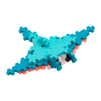 Plus-Plus - Manta Ray / 100 pcs Tube